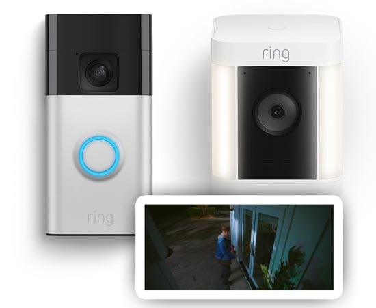 Doorbells and Security cameras